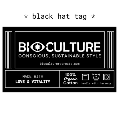 100% Organic Cotton Hats